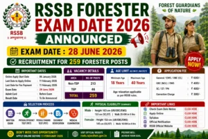 rssb forester exam date