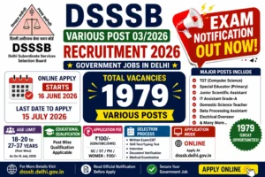 dsssb various post image
