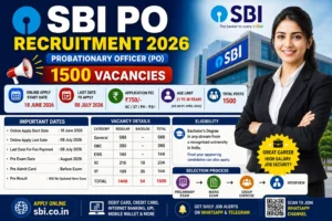 sbi po vacancy 2026