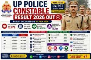 up police result
